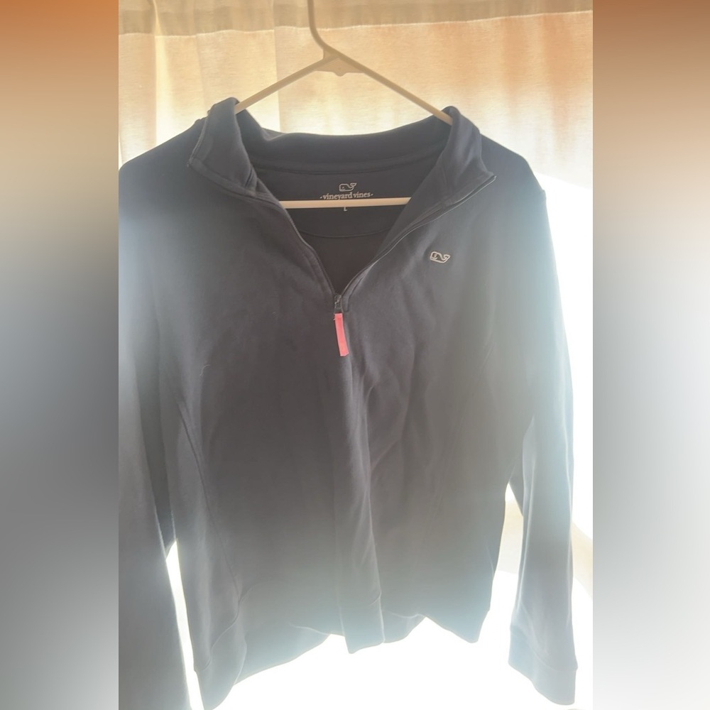 Navy Vineyards Vines Quarter Zip!